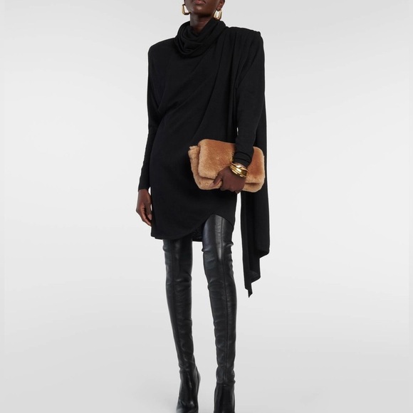 YSL Saint Laurent Kate Shearling Shoulder Bag - Picture 2 of 11